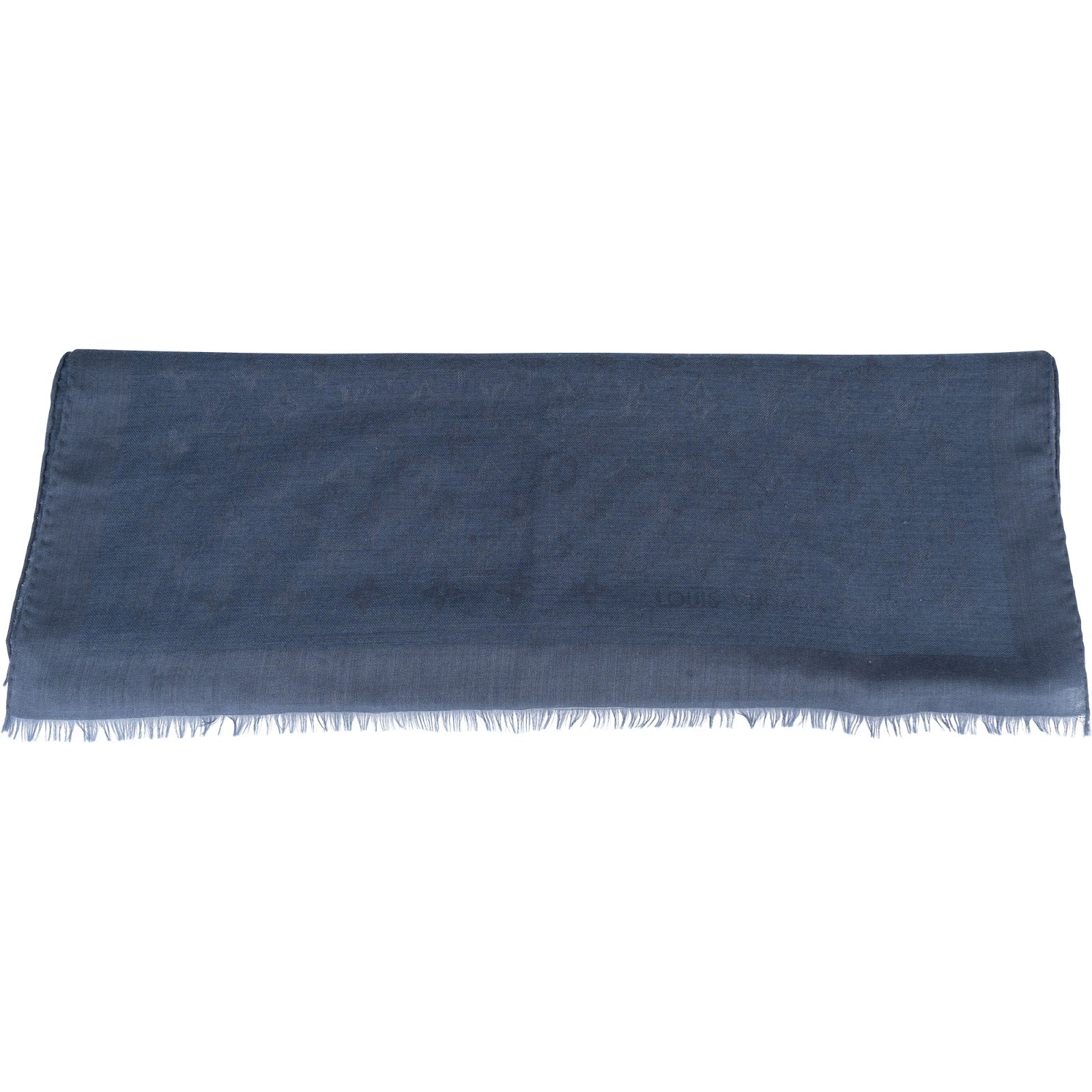 [🔄️B19 / F30] Louis Vuitton Wool Monogram Shawl Schal Scarf - vintageandkickz