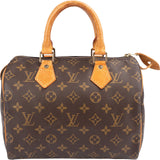 Louis Vuitton Monogram Canvas Speedy 25 Handbag
