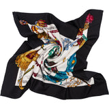 Hermès Le Timbalier Silk 90 Scarf Tuch