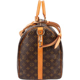 Louis Vuitton Monogram Canvas Keepall 50 Bandoulière Travel Bag