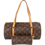 Louis Vuitton Monogram Canvas Papillon Set Handbag