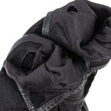 Hermès Black Leather Kelly Gloves Handschuhe