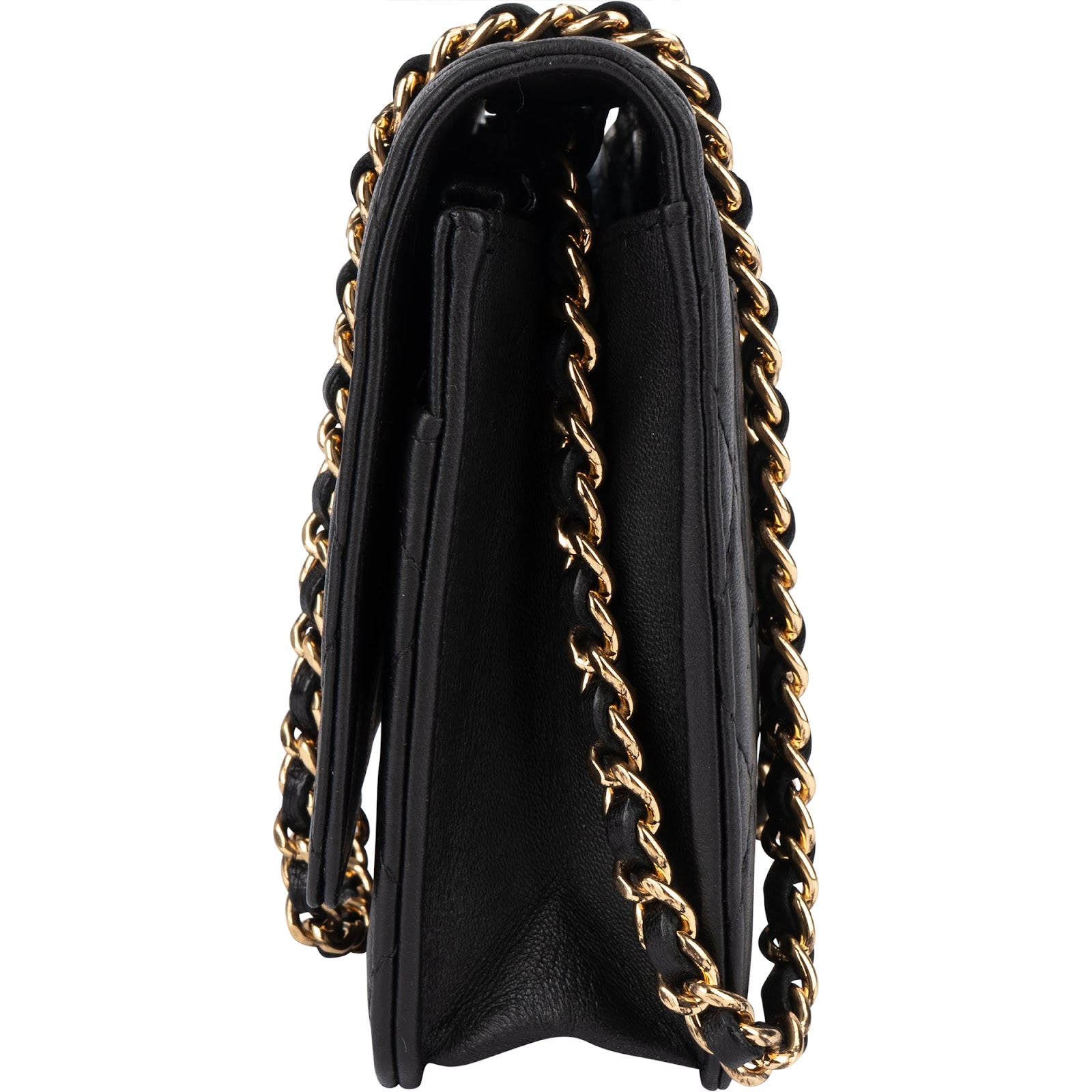 [🔄️B23 / F09] Chanel Quilted Lambskin on Chain Wallet - vintageandkickz