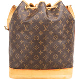 Louis Vuitton Monogram Canvas Sac Noé Grande Shoulder Bag