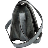 Chloé Suede Woven Leather Mini Marcie Saddle Crossbody Bag