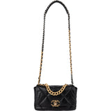 Chanel 19 Quilted Lambskin Single Flap Crossbody Bag