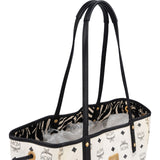 MCM Monogram Visetos Reversible Liz Tote Shoulder Bag