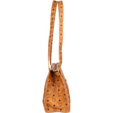 MCM Monogram Visetos Tote Shoulder Bag