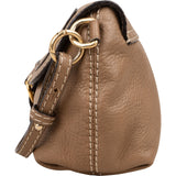 Chloé Grained Leather Mini Marcie Crossbody Bag