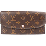 Louis Vuitton Monogram Canvas Emilie Wallet