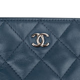 Chanel Quilted Lambskin CC Pouch Clutch