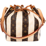 Louis Vuitton Canvas Monogram Limited Rayures Sac Noé Petit Shoulder Bag