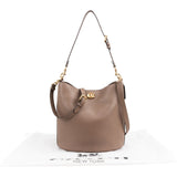 Coach Pebbled Leather Willow Bucket Crossbody Bag