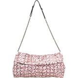 Prada Sequin Embellished Flap Shoulder Bag