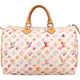 Louis Vuitton Limited Monogram Richard Prince Watercolor Speedy 35 Handbag