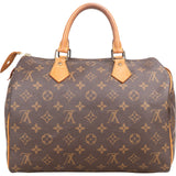 Louis Vuitton Monogram Canvas Speedy 30 Handbag