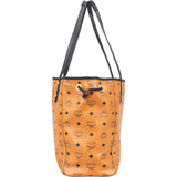 MCM Monogram Visetos Liz Shopper Tote Shoulder Bag