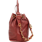 [🔄️B20 / F47] Chanel Caviar Leather CC Drawstring Bucket Crossbody Bag - vintageandkickz