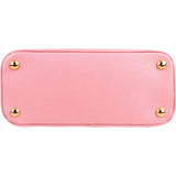 Prada Pink Saffiano Lux Mini Promenade Bag Handbag