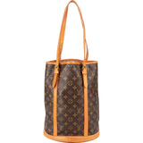 Louis Vuitton Monogram Canvas Bucket GM Shoulder Bag