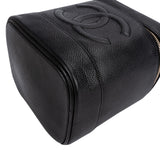 Chanel Caviar Leather CC Vanity Case Handbag