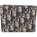 Christian Dior Oblique Trotter Monogram Jacquard Bifold Wallet