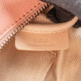 Loewe Leather Gingham Salmon Puzzle Handbag