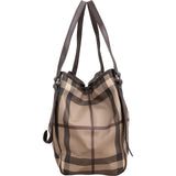 Burberry Smoked Nova Check Monogram Canterbury Shoulder Bag