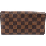 Louis Vuitton Monogram Damier Ebene Sarah Wallet