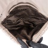Miu Miu Grey Matelassé Nappa Leather Coffer Crossbody Bag