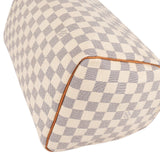 Louis Vuitton Monogram Damier Azur Canvas Speedy 30 Handbag