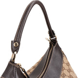 Gucci Monogram GG Canvas Abbey D-Ring Hobo Shoulder Bag