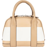 Coach Colorblock Stripe Mini Dome Satchel Handbag