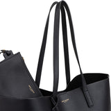 Yves Saint Laurent Calfskin Large Shopping East West Tote Shoulder Bag