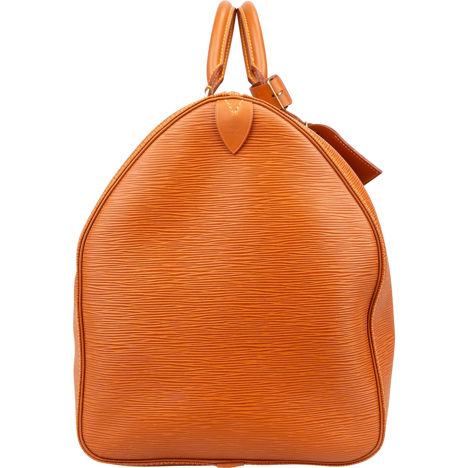 [🔄️B07 / F13] Louis Vuitton Fawn Epi Leather Keepall 55 Travel Bag - vintageandkickz