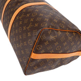 Louis Vuitton Monogram Canvas Keepall 50 Bandoulière Travel Bag