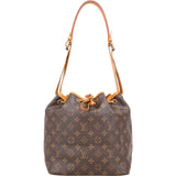 Louis Vuitton Monogram Canvas Sac Noé Petit Shoulder Bag