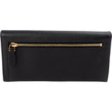 Prada Black Saffiano Leather Continental Wallet