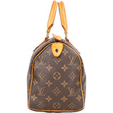 Louis Vuitton Monogram Canvas Speedy 25 Handbag