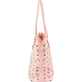 MCM Monogram Visetos Rabbit Reversible Liz Shopper Tote Bag