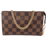 Louis Vuitton Monogram Damier Ebene Canvas Mini Bucket Pochette Accessoires Shoulder Bag