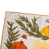 Hermès Chantilly Silk 90 Scarf Tuch