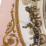 Hermès La Promenade de Longchamps Silk Carre 90 Scarf Tuch