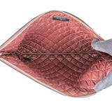 Chanel Black Quilted Caviar Leather CC Clutch