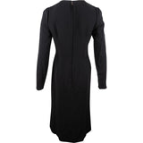 Dolce & Gabbana Black Viscose Dress (IT44)