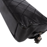 Chanel Quilted Aged Stitched Calfskin Rue Cambon Jumbo Single Flap Crossbody Bag