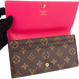 Louis Vuitton Monogram Canvas Limited Christmas Animation Illustre Evasion Sarah Wallet