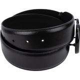Gucci Black Leather GG Marmont Belt (75 / 30)
