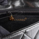 Chanel Quilted Lambskin 24K Gold Single Flap Crossbody Bag