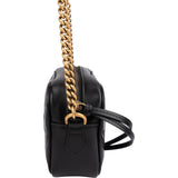 Gucci Chevron Leather Marmont Matelassé Mini Crossbody Bag